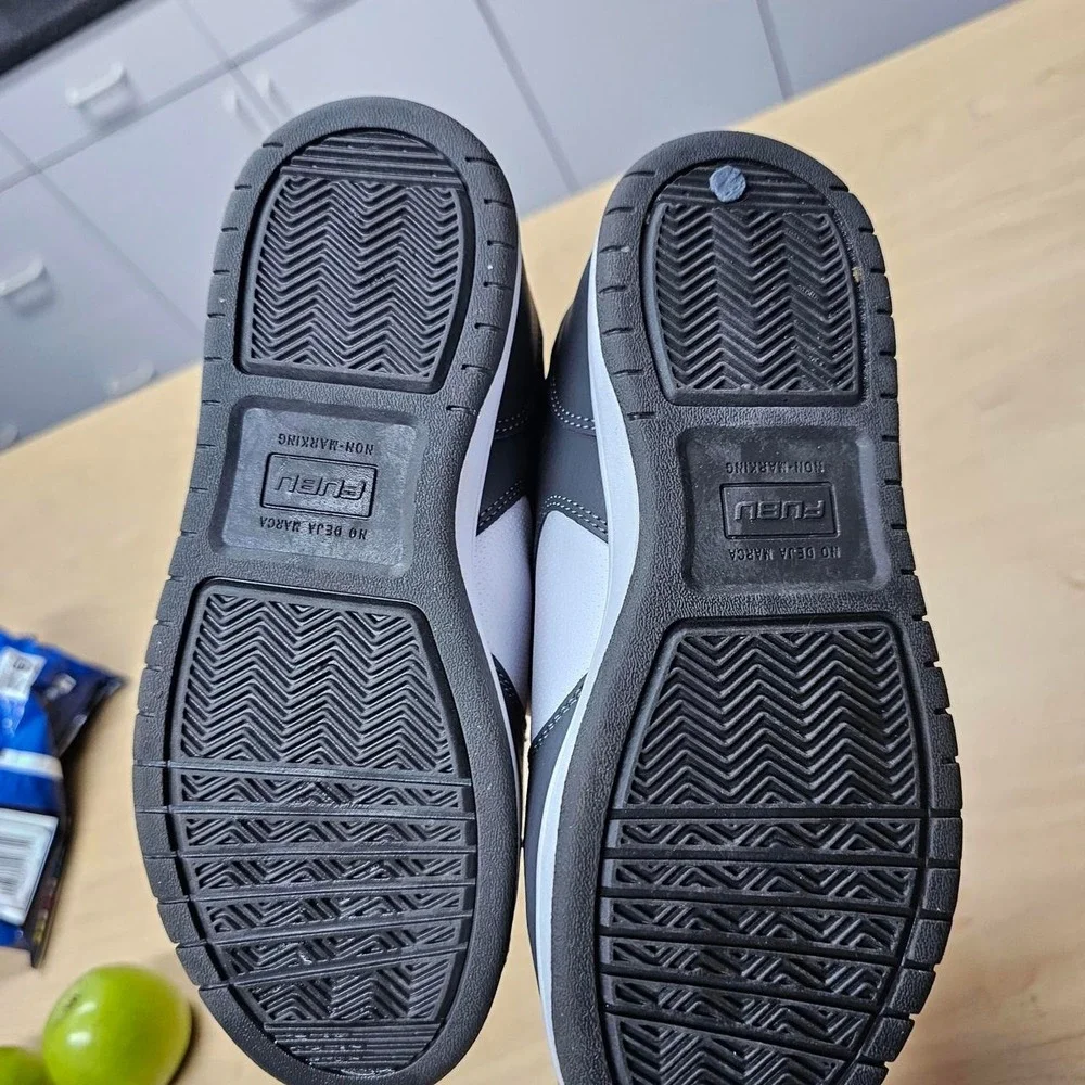 Champion & FUBU Boys Sneakers Bundle Size 2 Black Neon Green Grey White Shoes